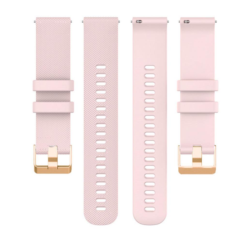 18mm Watch Band for Garmin Forerunner 265S/255S/Venu 2S Textured Silicone Replacement Watch Strap