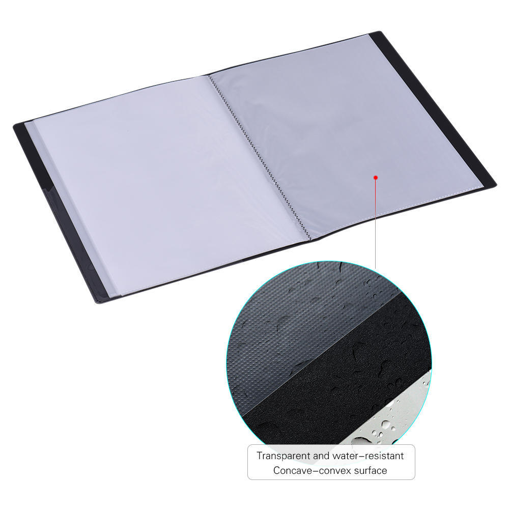 Музыкальный лист, партитура, бумажные документы, папка для хранения, пластиковый держатель формата А4, размер 40, посылка, карманы