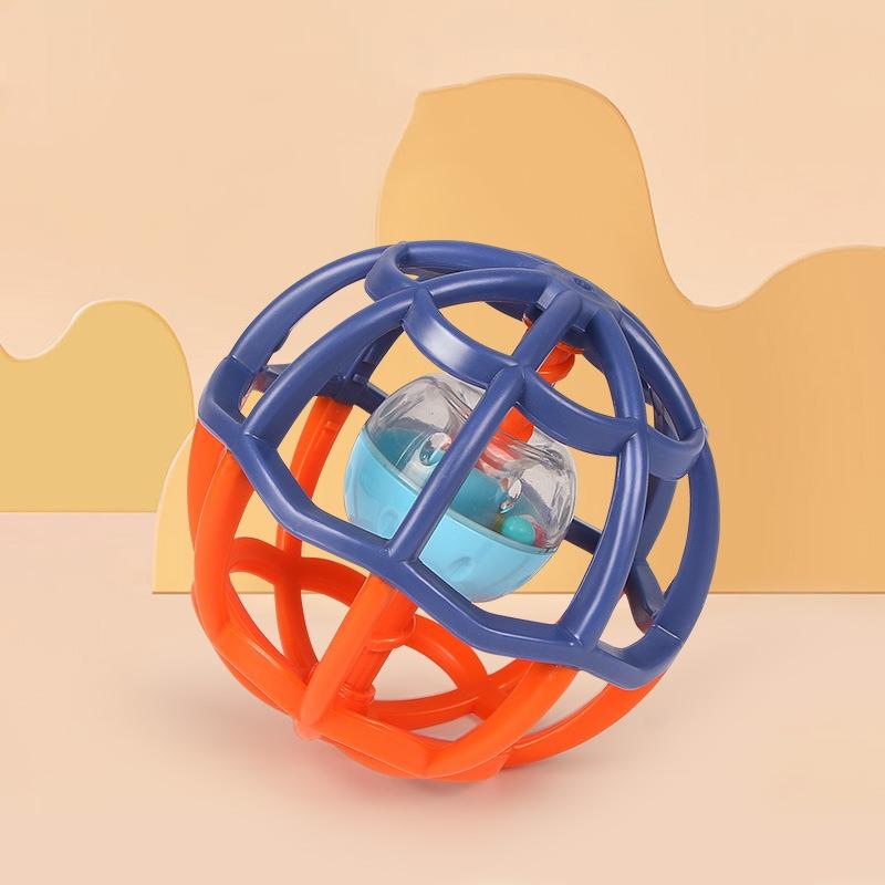 Baby Hand Grasp Ball Infant Puzzle Soft Glue Fitness Ball Kids Grasp Ability Training Color Cognition Parent-child Interaction