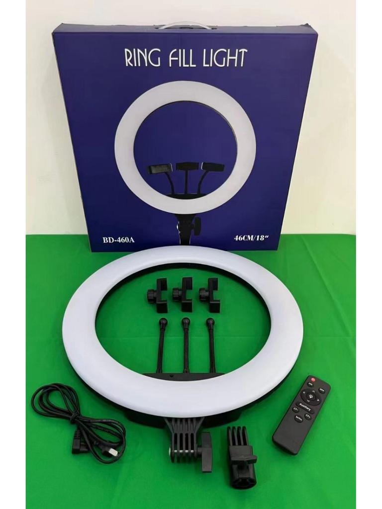 LED Selfie Ring Light with Adjustable Tripod for Live Streaming and Photography