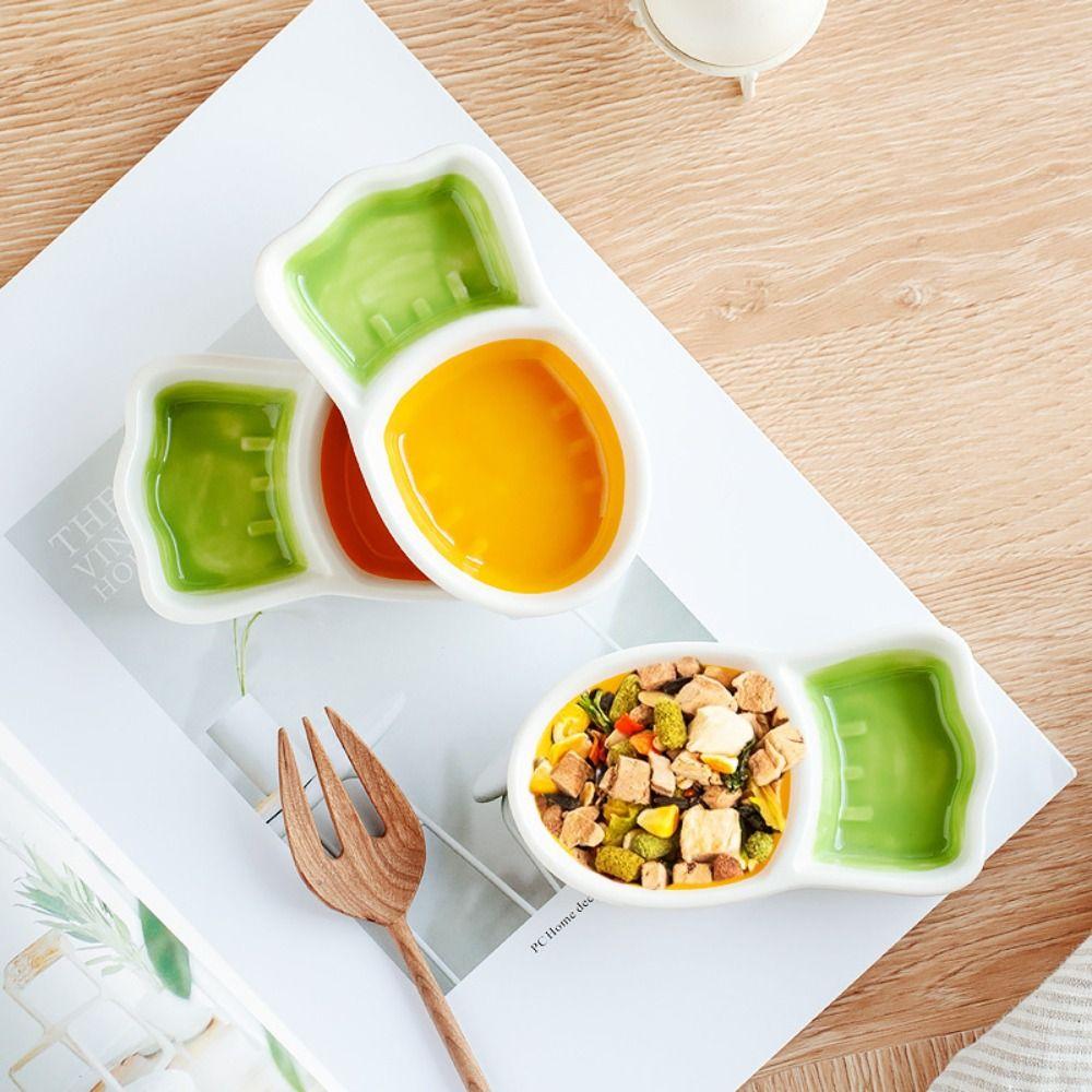 Кормушка для хомяков в форме морковки Керамическая емкость для воды и еды Портативные принадлежности для домашних животных Ежик