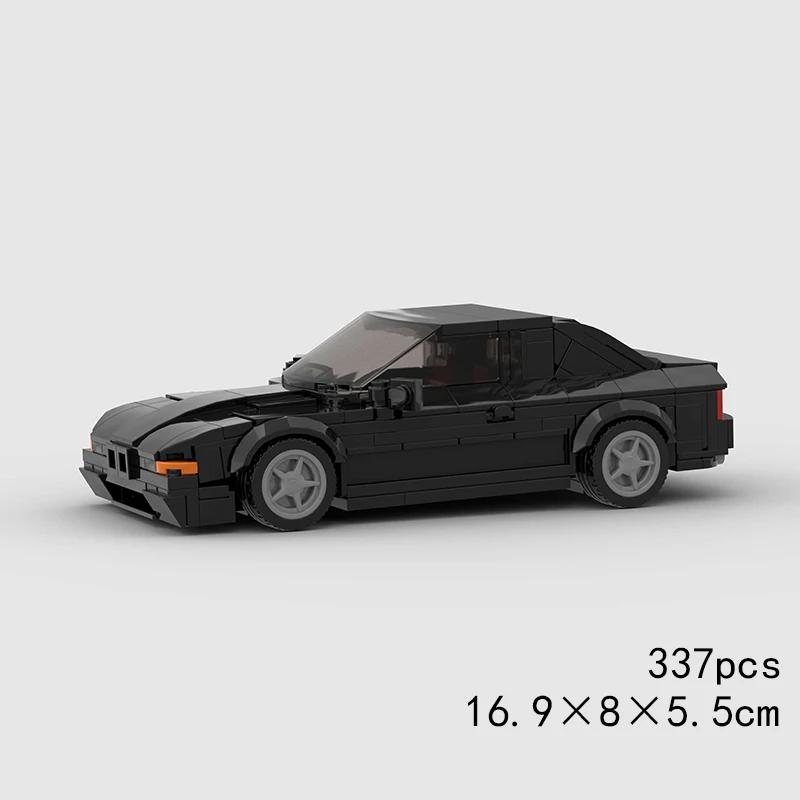 Скоростной кабриолет MOC Автомобиль Супергонка Техническое транспортное средство Модель Строительный блок Гоночный Раллийный Спортивный Кирпич Рождественский Подарок Игрушка Город