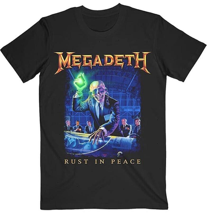 MEGADETH shirt Rust In Peace Gift For Fan Black Size S5XL Shirt Unisex T-Shirt
