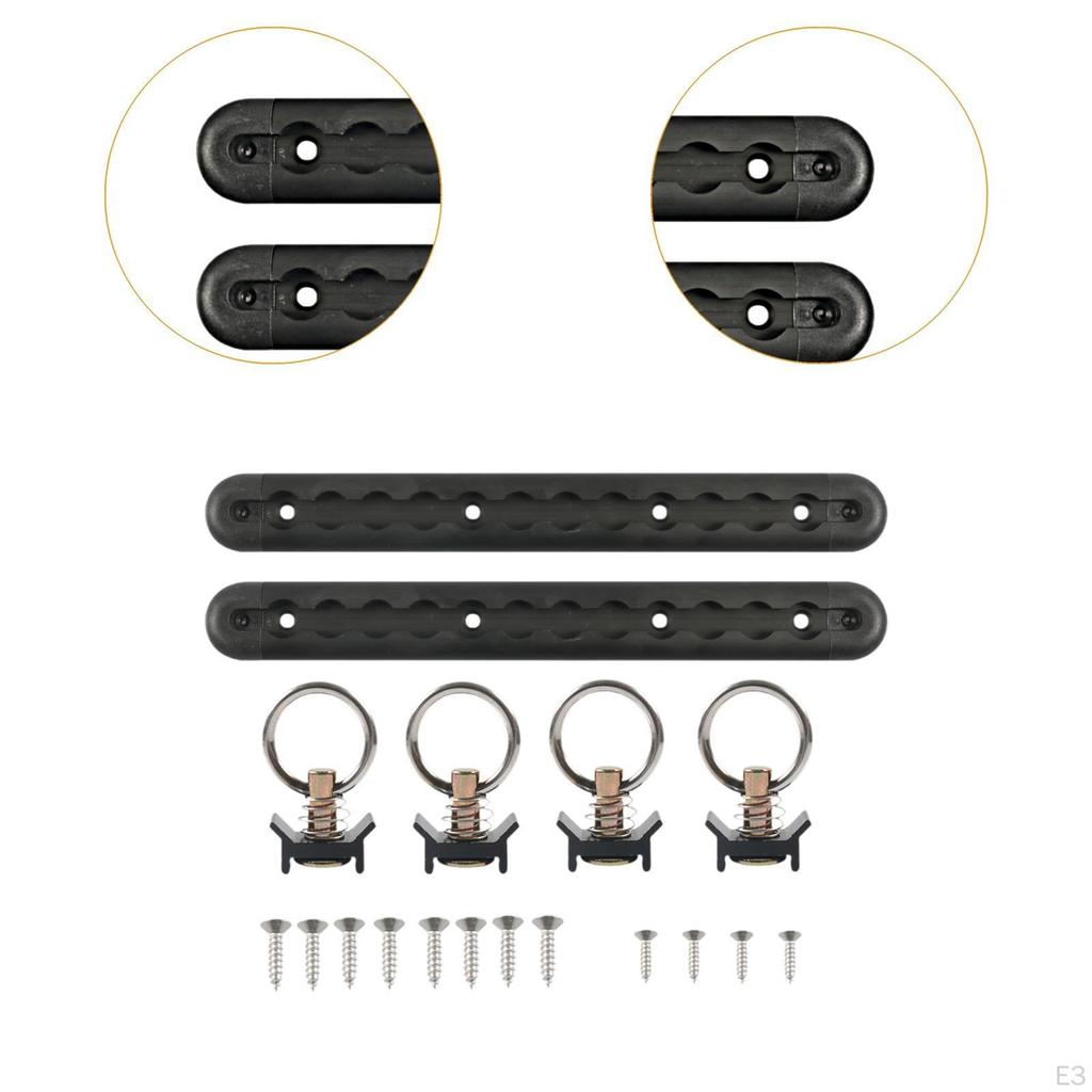 Алюминиевый рельс Cargo Control L Track 400-500 кг, рельс для крепления прицепа, надежная фиксация грузов