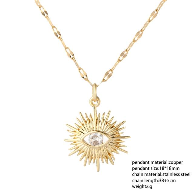 Ожерелье Boho Evil Bllue Eye для женщин и мужчин, ожерелье-воротник со змеиным всевидящим глазом, золотая подвеска, длинные цепочки, парное ожерелье в стиле панк