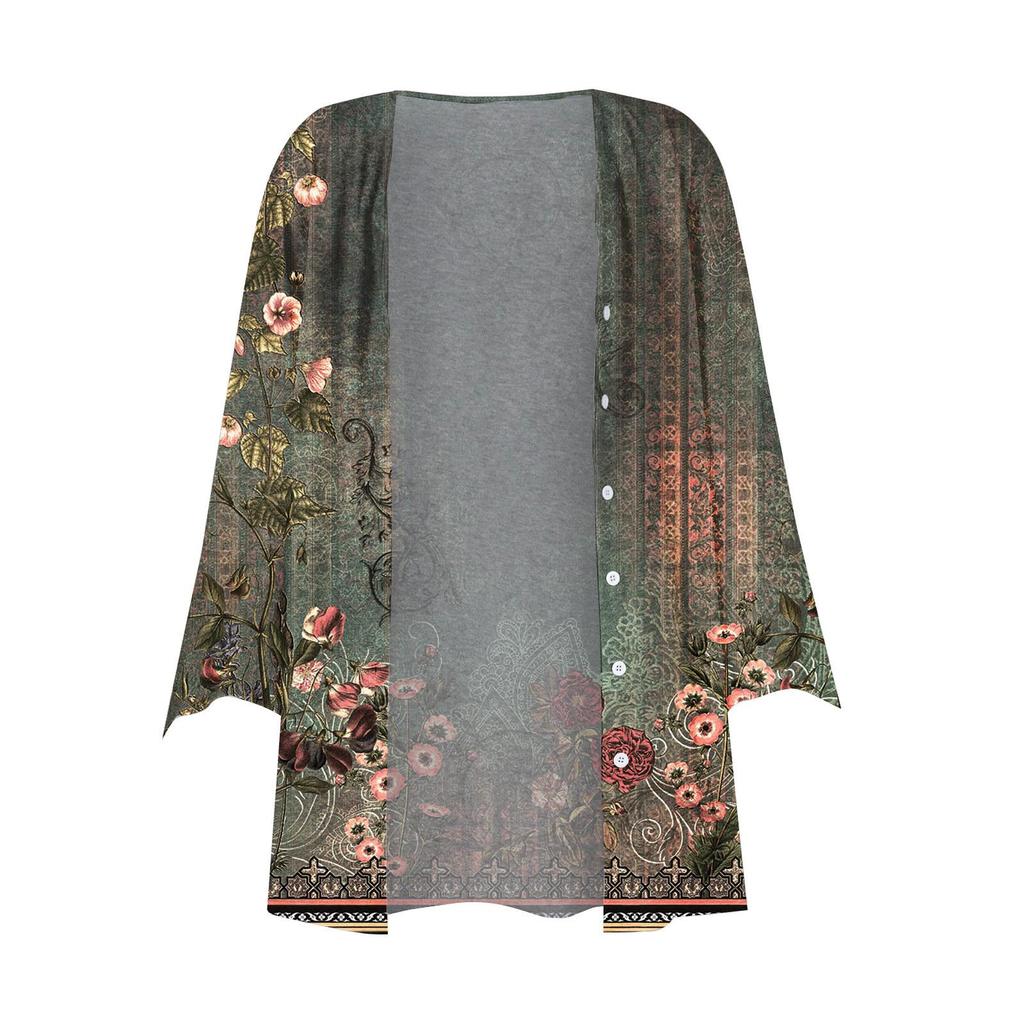 Женский летний кардиган-шаль с защитой от солнца: Универсальный, Тонкий, Короткий стиль, Доступны большие размеры.