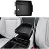 Двухъярусный органайзер в центральную консоль ECOZEN для Hyundai Tucson 2025-2026(Ограниченное)/2025-2026 Tucson Hybrid/Tucson Plug-In Hybrid Органайзер в подлокотник -