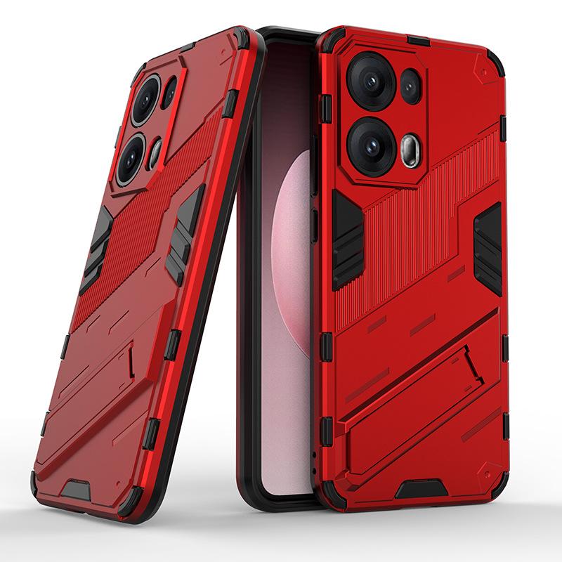 Подходит для OPPO Reno13Pro чехол в стиле панк для мобильного телефона Reno12Pro с подставкой Reno11 противоударный защитный чехол