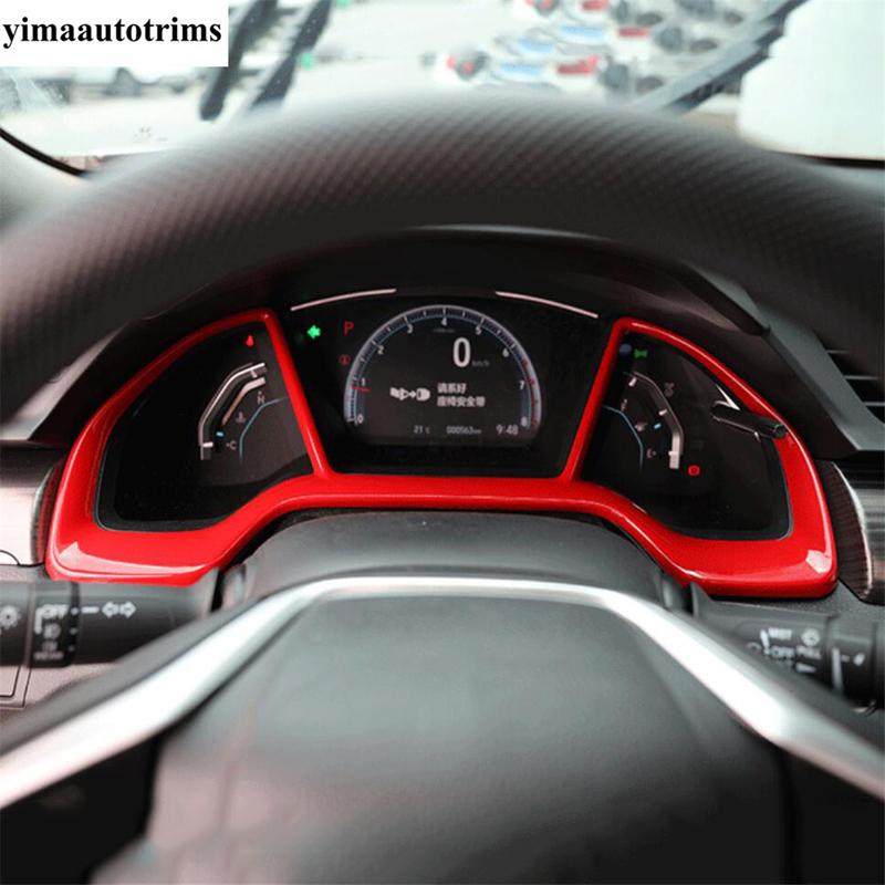 Steering Wheel / AC Air Vent / Window Lift / Gear Shift Panel / Handle Bowl Cover Trim Accessories For Honda Civic 2016 -