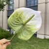 10 шт. Большой искусственный цветок антуриума 20 см JHead Бордовые стебли искусственных цветов для свадебного домашнего цветочного оформления