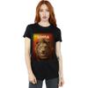 Disney Womens/Ladies The Lion King Movie Adult Simba Poster Cotton Boyfriend T-Shirt