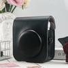 Fujifilm Instax Mini 12 Instant Camera Protective Cover, Mini 12 PU Leather Camera Case with Shoulder Strap (Black)