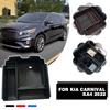Для Kia Carnival KA4 2024 центральный подлокотник для хранения вещей в автомобиле флокирование аксессуары для интерьера консоль центральный ящик контейнеры организуют D7J5