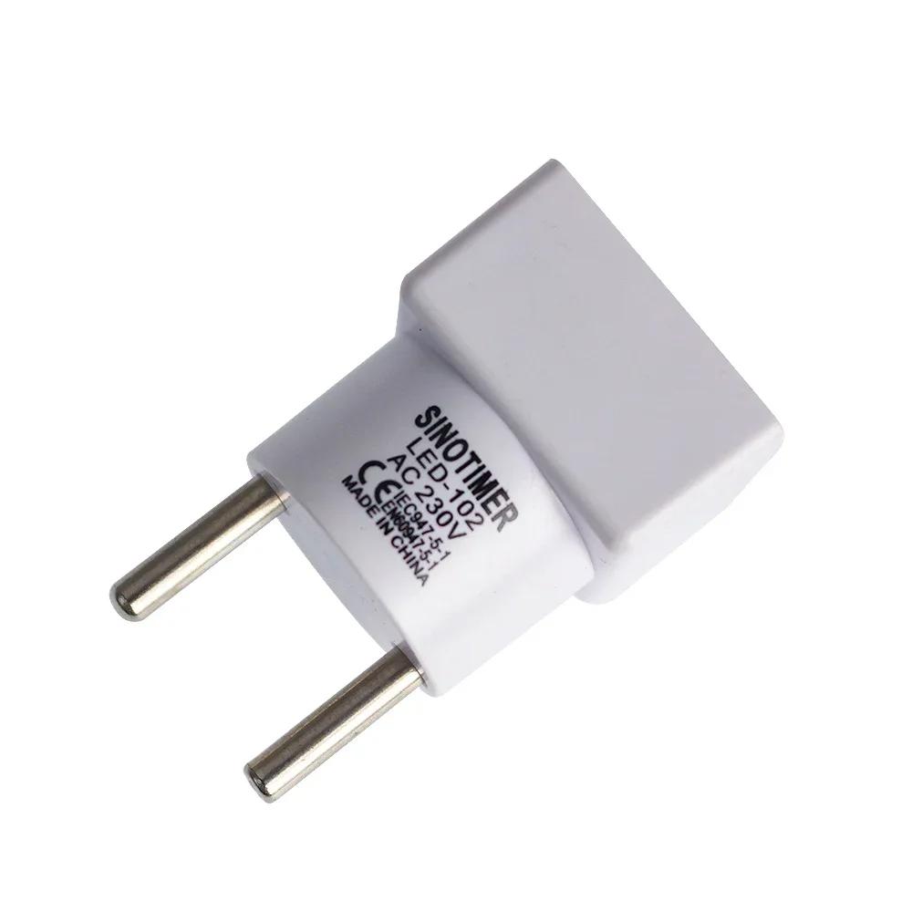 1pc 50-380V LED Digital AC Voltmeter Indicator LED Lamp Square Voltage Measuring Instruments Signal Light EU Plug