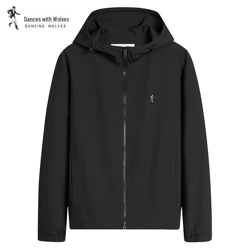 Dance With Wolves Men's DuPont 3-Proof Hooded Jacket