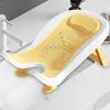 Infant Bath Tub Seat BPA-Free Material Foldable Design Hypoallergenic Baby Bath Support Compact Size Stable Shower Basin