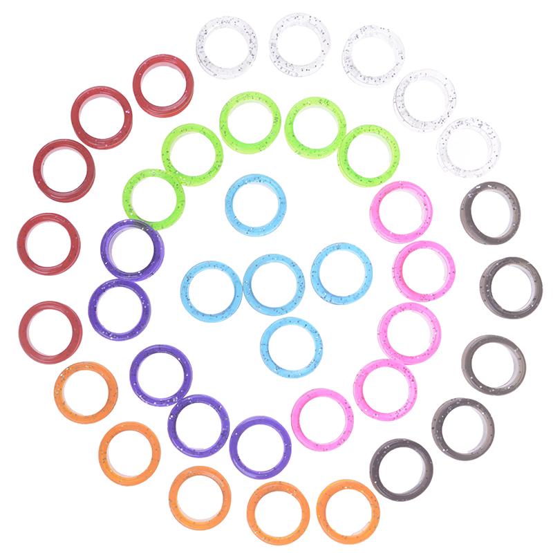 5 шт./компл., ножницы для волос с силикагелем, кольцо для резки парикмахерских круговых ножниц, парикмахерские ножницы