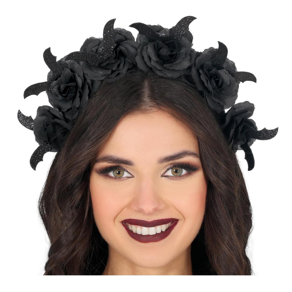Fiestas Guirca Womens/Ladies Flowers Halloween Headband