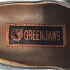 90s Italian GREENJAWS leather monk strap dress shoes black 39 24.5 Goodyear welt(USED)