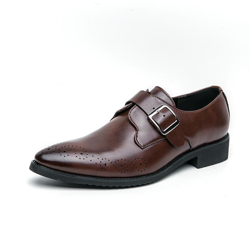 Роскошные мужские туфли высокого качества из кожи, мужские туфли, свадебные, офисные, броги, дерби, большого размера, деловые, социальные лоферы, без шнурков