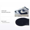 Детские кроссовки Dunk Low PS Football Grey Midnight Navy Blue Summit-White FB9108-002