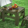 Outdoor Camping Multifunctional Table Barbecue Picnic Table Camping Equipment Portable Folding Table