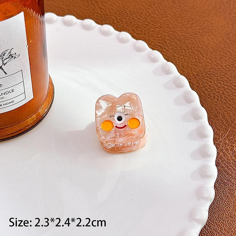 Изысканные милые ацетатные заколки для волос с изображением морских животных, маленькие коготки для волос