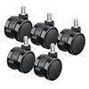 Sanwa Supply Большие полиуретановые ролики с тормозами (5 кусков) SNC-CAST12