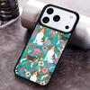 Чехол для телефона с рисунком Бигля и цветами Для iPhone 17 16 15 14 13 12 11 Pro Max Plus 17Air Мягкий силиконовый чехол