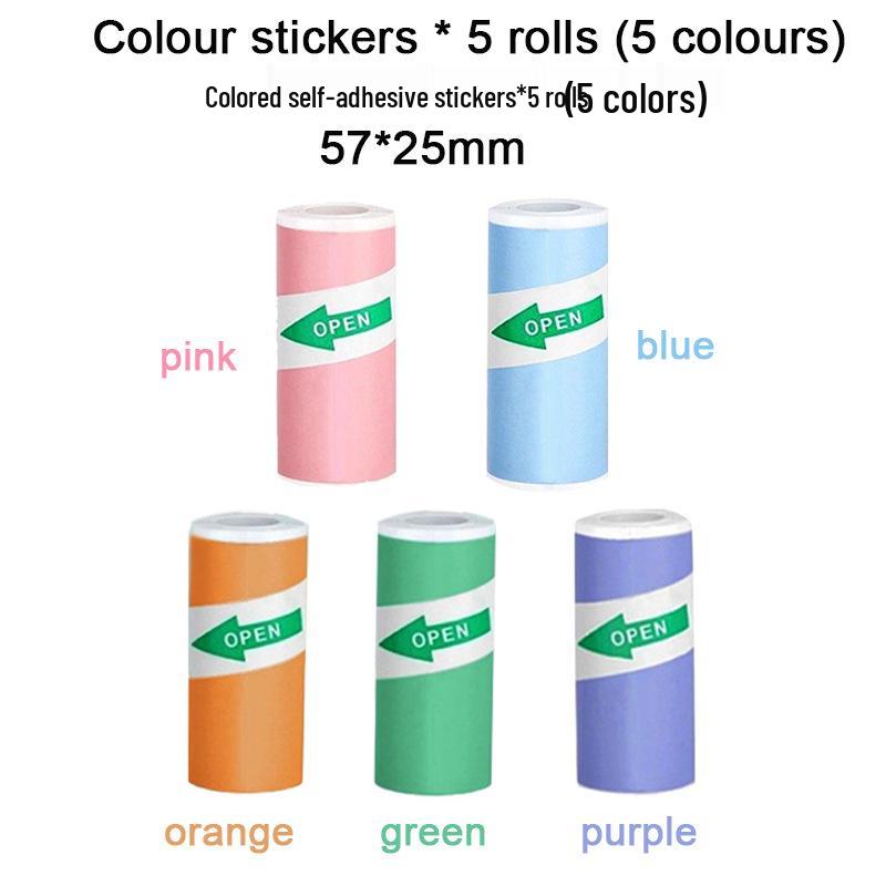 Mini Coreless Self-Adhesive Thermal Printer Paper for Cash Register and Photo Labels
