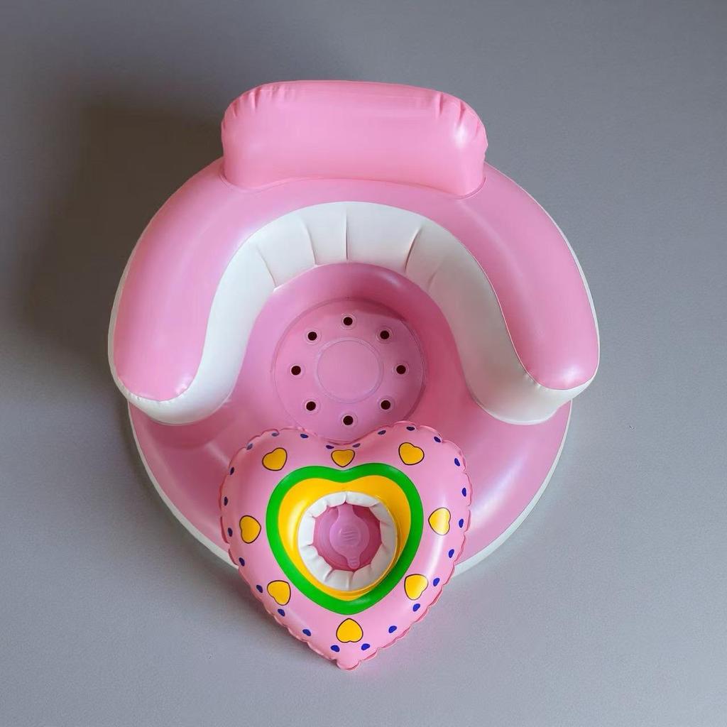 Надувной детский диванчик-сиденье НЛО - Обучающее кресло из ПВХ