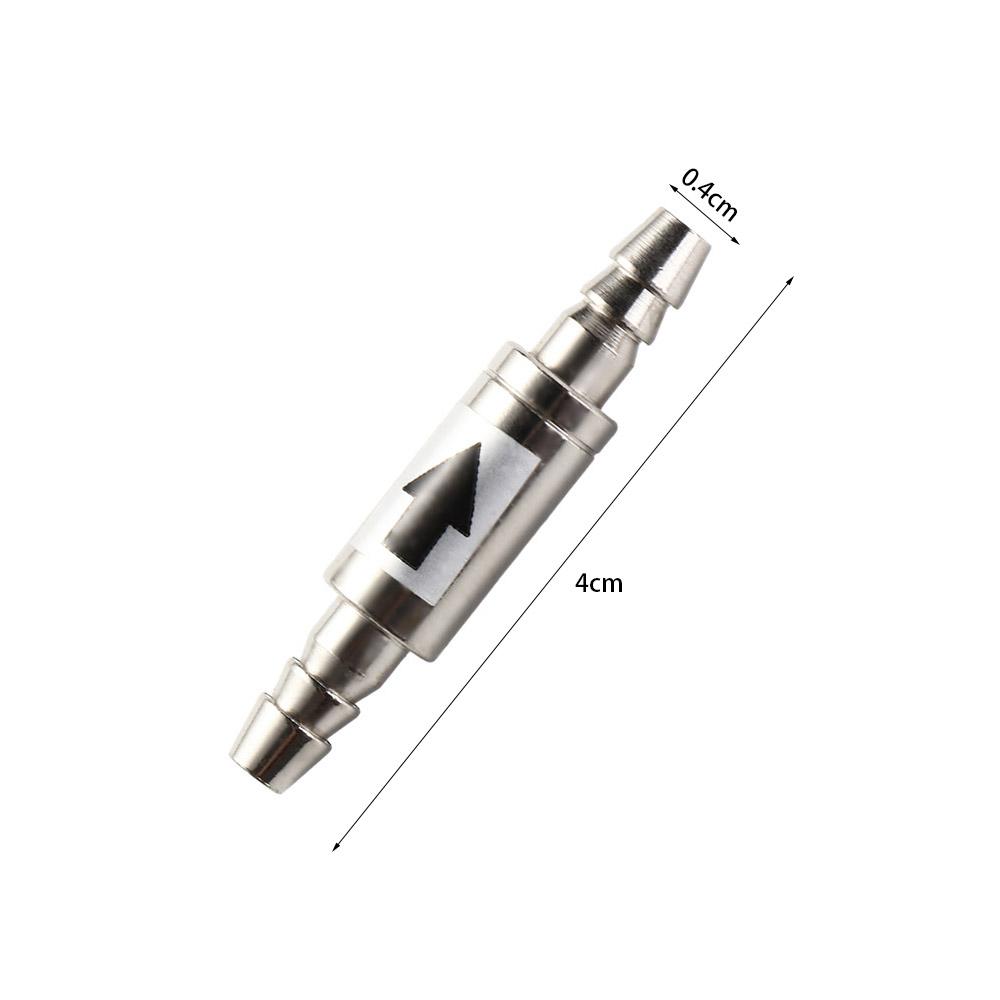 Оборудование CO2, обратный клапан для воды 4 мм, обратный клапан для аквариума, баллон с диоксидом углерода для диффузора системы CO2