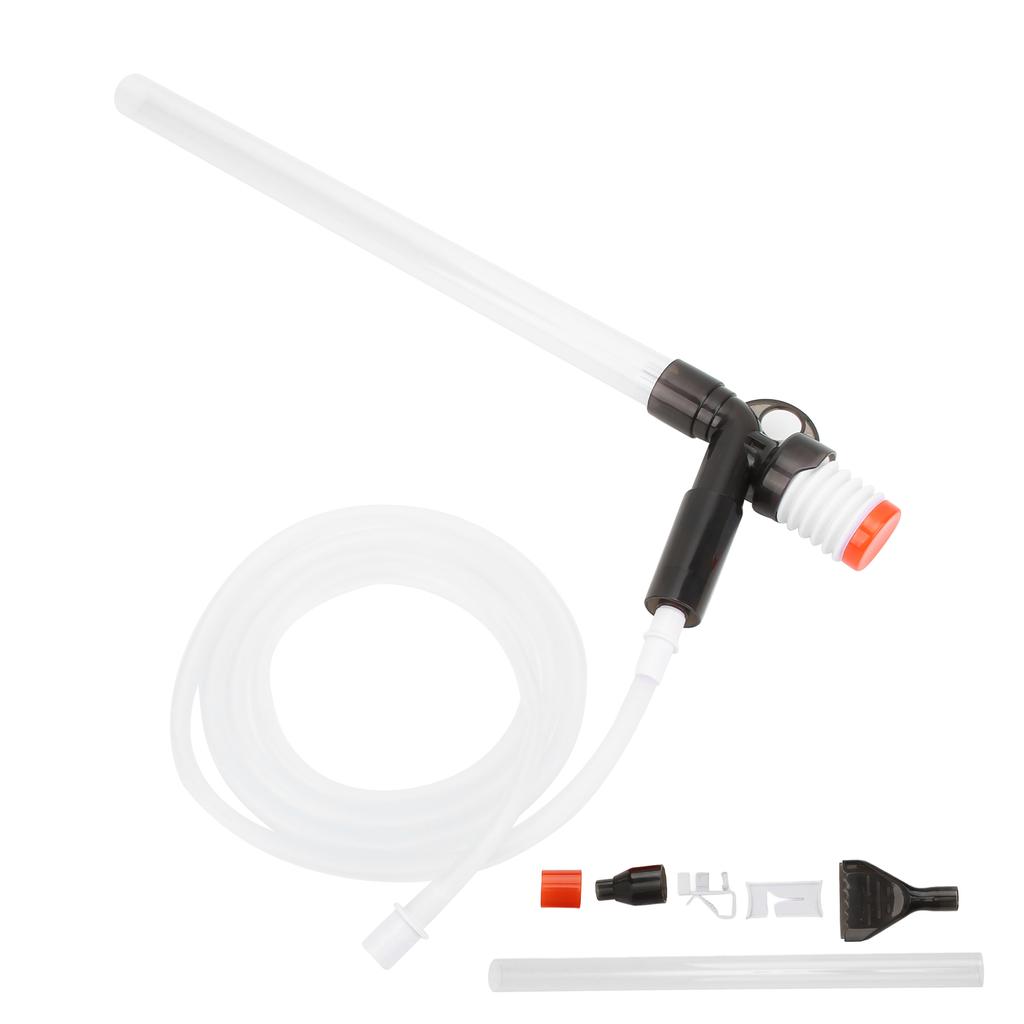 Fish Tank Gravel Cleaner Pneumatic Universal Quick Plastic Aquarium Water Changer with Air Pressure