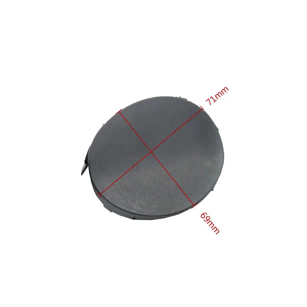 2X Black Plastic Car Left & Right Front Bumper Tow Hook Cover Cap Car Exterior Accessories Fit for Toyota Corolla 2007 2008 2009