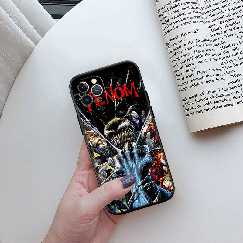 II23 Venom Phone Case for iPhone 6 6s 7 8 11 12 13 14 15 XS Pro Max XR X SE Samsung S20 S21 S22 S23 S24 FE Ultra Plus Lite S21S A55