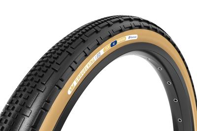 Panaracer Gravel King SK 700x35C Бескамерная готовность (2-е поколение) Черный/Коричневый F735-GKSK-D2