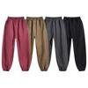 2024 Autumn American Men's Retro Casual Washed Dyed Loose Trousers - Trendy Sports Style