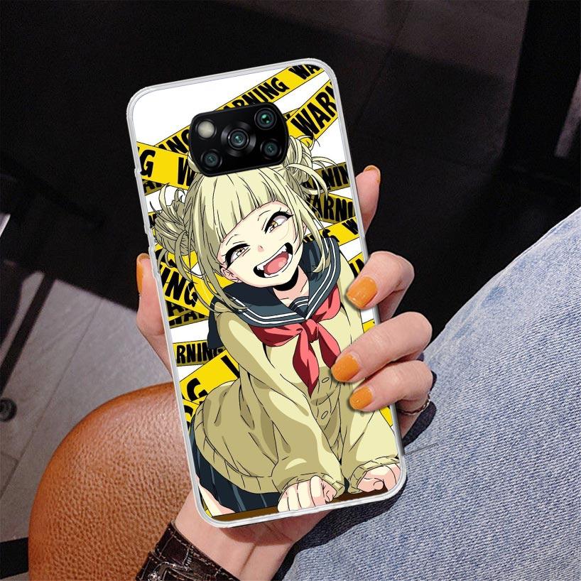 Чехол для телефона Himiko Toga My Hero Fashion для Xiaomi Poco X5 X6 X7 Pro X4 Gt F7 Ultra M8 M7 Redmi 15C 15 13C 13 12C 12 Уникальный чехол