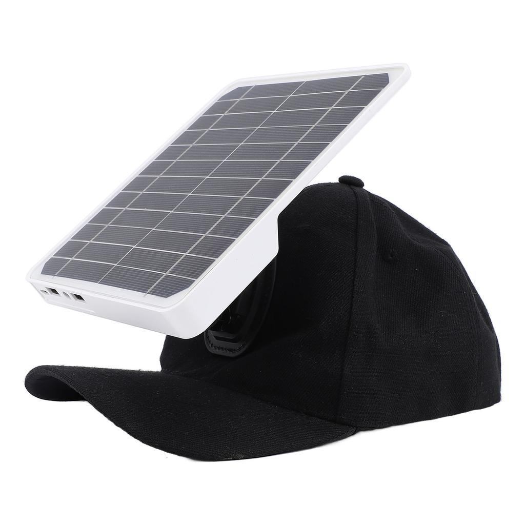 20 Вт солнечная панель с шляпой два порта USB PD быстрая зарядка 5 В регулятор напряжения для кемпинга на открытом воздухе Hiki