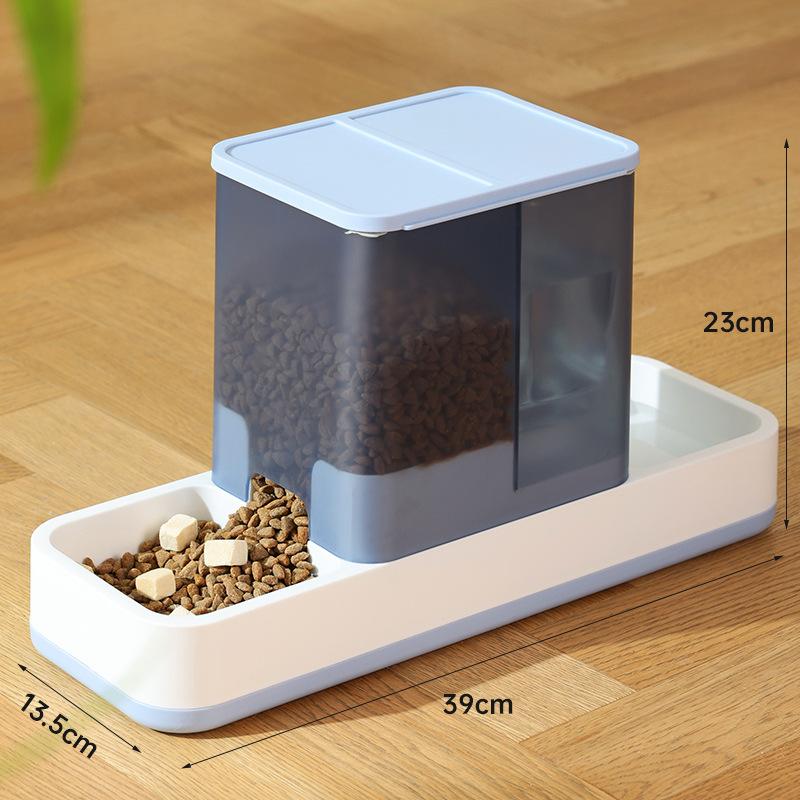 Автоматическая кормушка для кошек Питьевая вода Универсальная машина для кормления кошек Кормушка для самостоятельного обслуживания Диспенсер для воды для собак Товары для животных
