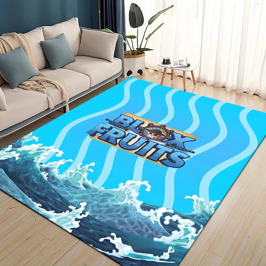 27 Style New B-Blox Fruit Cartoon Carpet Rug for Living Room Bedroom Home Sofa Decoration,Kids Play Non-slip Floor Mat