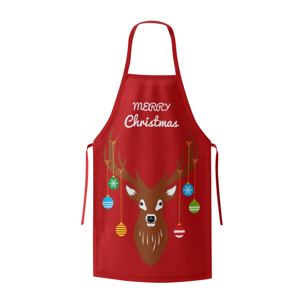 Christmas Apron: And Claus Design Home Kitchen Apron Christmas Decorations