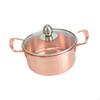 6,3-дюймовая медная кастрюля с ручками для индукции и коммерческого использования