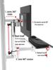 Industrial Wall-Mount Monitor & Keyboard Stand - Aluminum Alloy Mechanical Arm