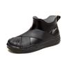 New Waterproof Shoes Women's Rain Shoes Short Tube Student Wear Adult Work Non-slip Rubber Shoes Fashion Rain Boots