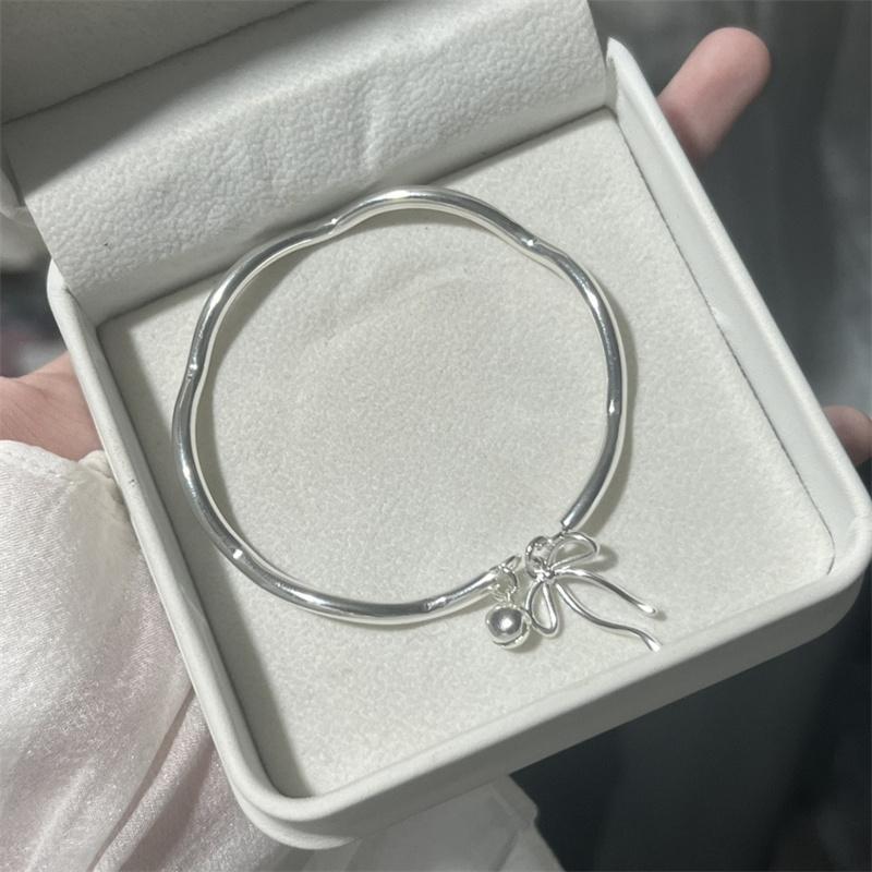 Легкий роскошный классический браслет-бантик для женщин и девочек, милый романтический регулируемый браслет, ювелирные изделия, подарки на день рождения