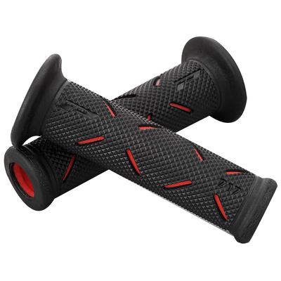 Daytona PROGRIP Мотоциклетные для Руля 717 98037 Рукоятки, 122 мм, Диаметр 22,2 мм, Антивибрационный Гель, Тип, Красный,