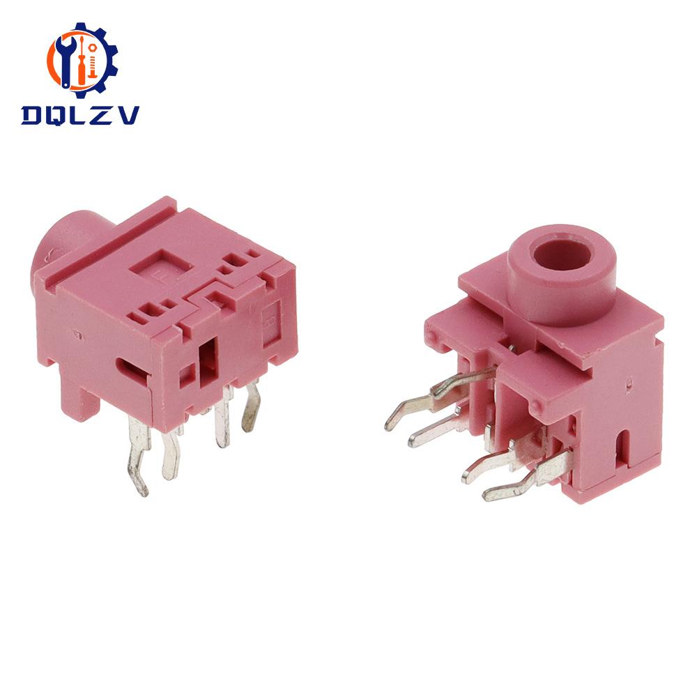 Headphone Jack Socket PJ-317 5Pin DIP 3.5MM Stereo Female Socket 3.5 Audio Earphone Connector PJ317 Audio Socket