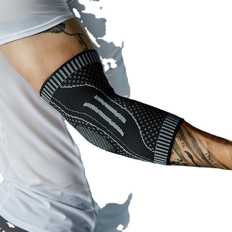 Спортивные налокотники для мужчин, налокотники для фитнеса для жима лежа, баскетбольная компрессионная плоская опора для женских рук, противоизносные мужские теплые суставные рукава