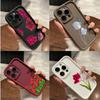 LZ16 Flower Silicone Phone Case for Xiaomi 11 Lite 5G 14T Redmi 14C 13C A3 Note 12 11 9 10 13 Pro Plus Shockproof Back Cover